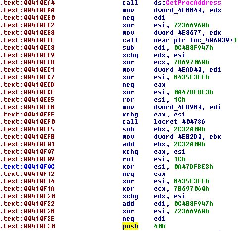 BackSwap Malware filezilla getprocaddress