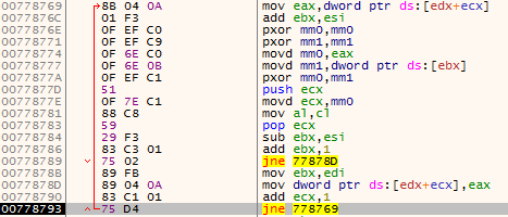 Formbook decryption algorithm using XOR operations with other data