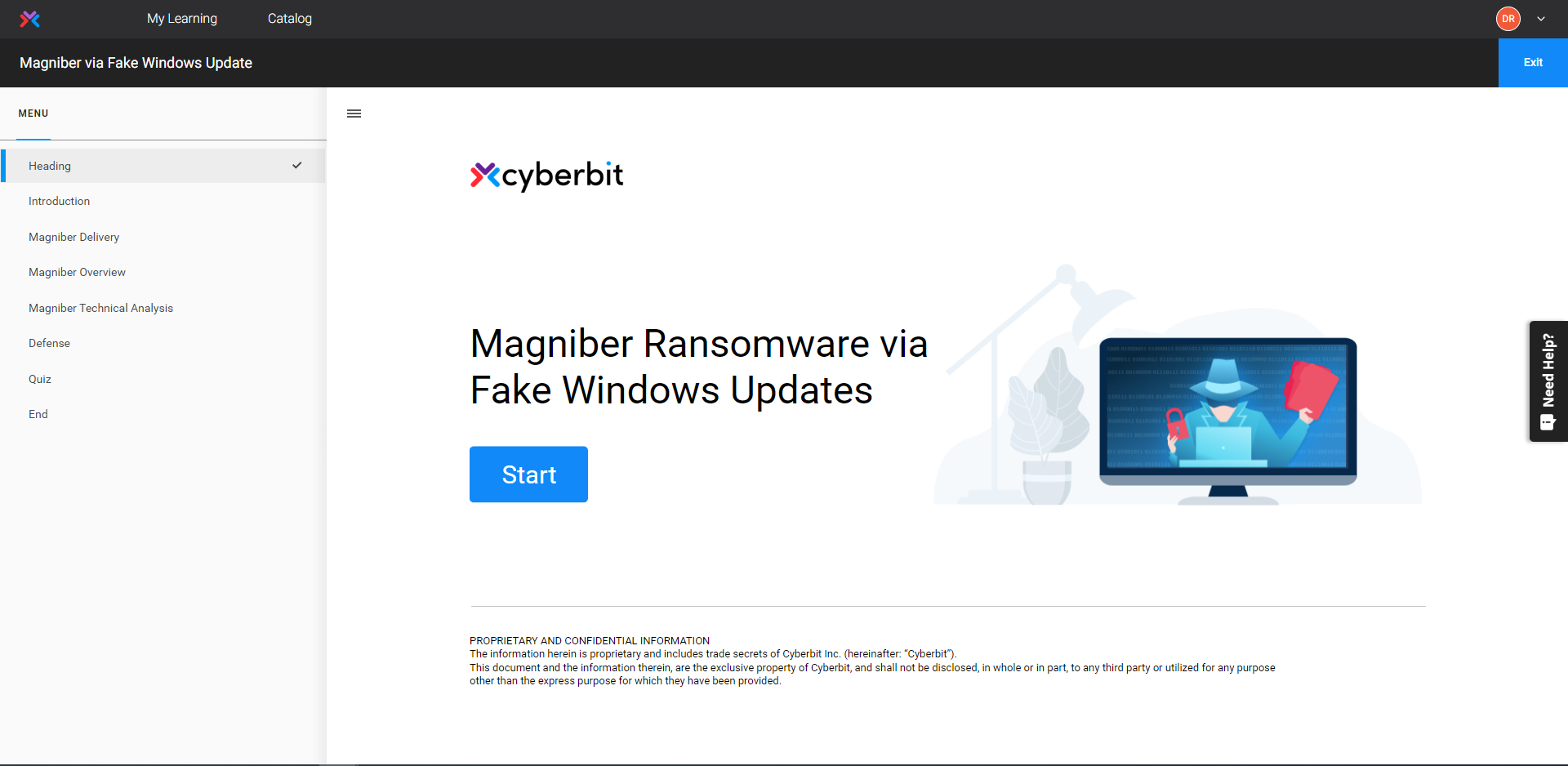 Magniber via fake Windows updates